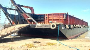 Deck Barge MUMAY III for hire in the Philippines