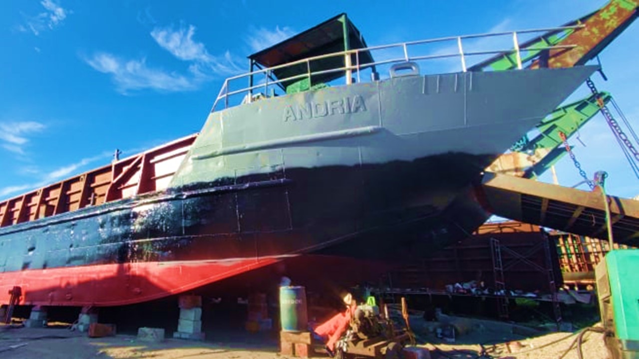 Vessel Name: Barge Andria, Shipbuilding and Ship repair in Cavite, Philippines
