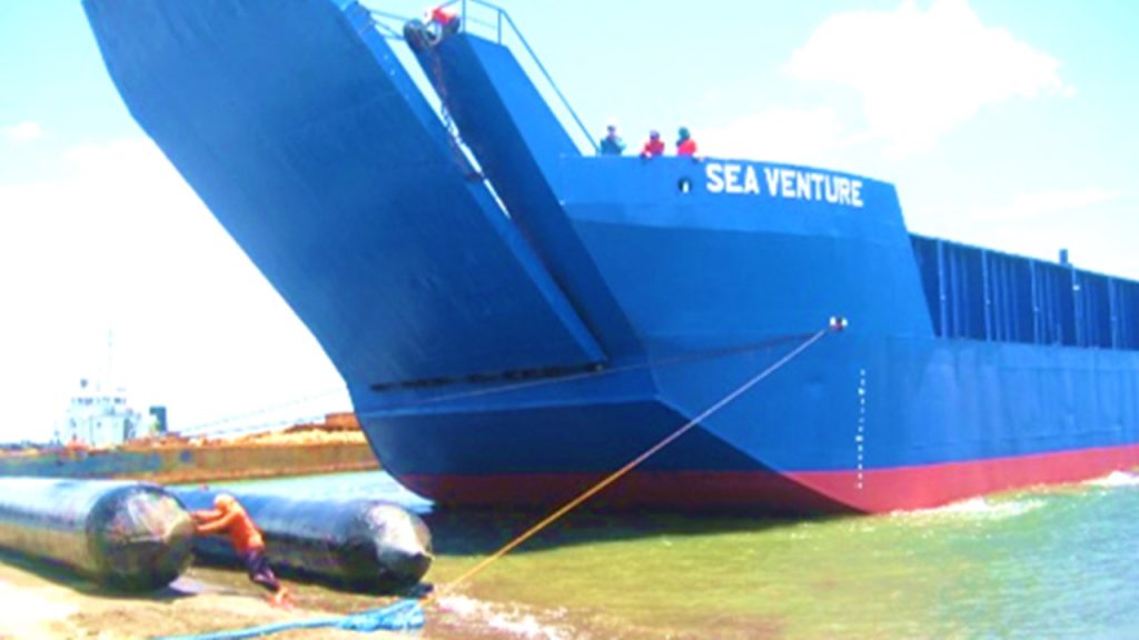 Rubber Airbags for Ship Launching in the Philippines 2023